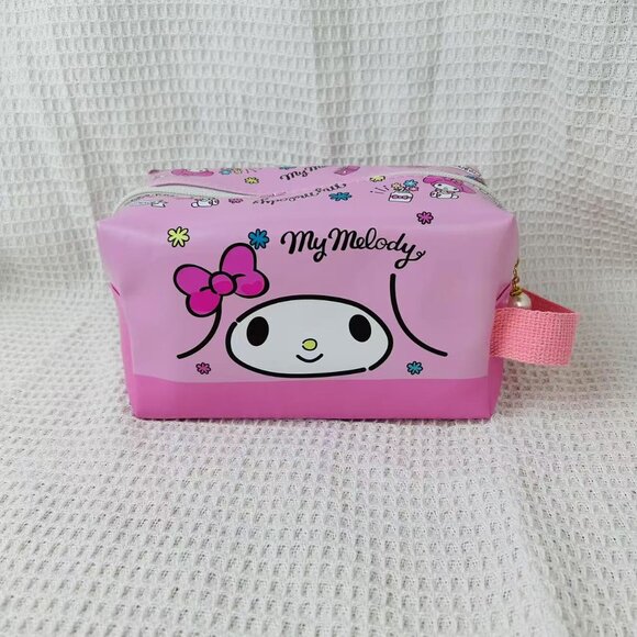 Hello Kitty Handbags - Melody Portable Handheld Organizer Cosmetic Bag